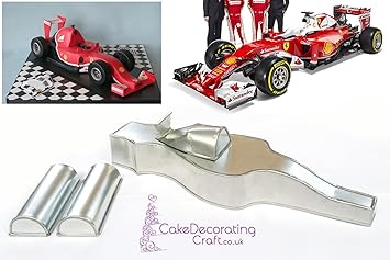 3d novedad Cake hornear latas y sartenes | fórmula F1 Racing COCHE ...