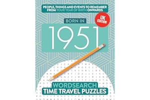 Born in 1951: Your Life in Wordsearch Puzzles