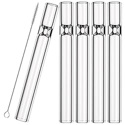 HONKID 5-Piece Borosilicate Glass Tubes for