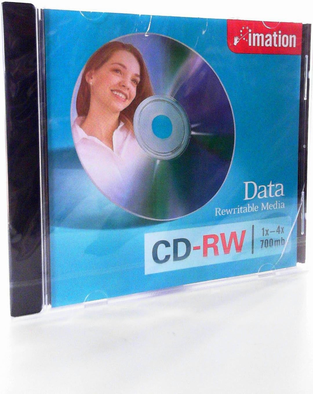 Imation 4x Cd-rw Media 700 Mb 120mm Standard-10 Pack Jewel Case
