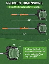 Acorn Picker Upper Roller for Walnuts - Nut