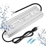 LED Driver 200W 24V Power Supply, IP67 Waterproof