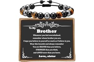 Sereney Rakhi for Brother Birthday Gifts for Brother Him Boys as To My Brother Gifts from Sister, Triple Protection Bracelet for Brother Jewelry as Rakhi Gifts for Brother Rakhi Set
