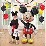 Amazon Com Mickey Mouse Backdrop 1st Birthday Party Supplies For Girl Boy Photography Banner Decorations Toys Games