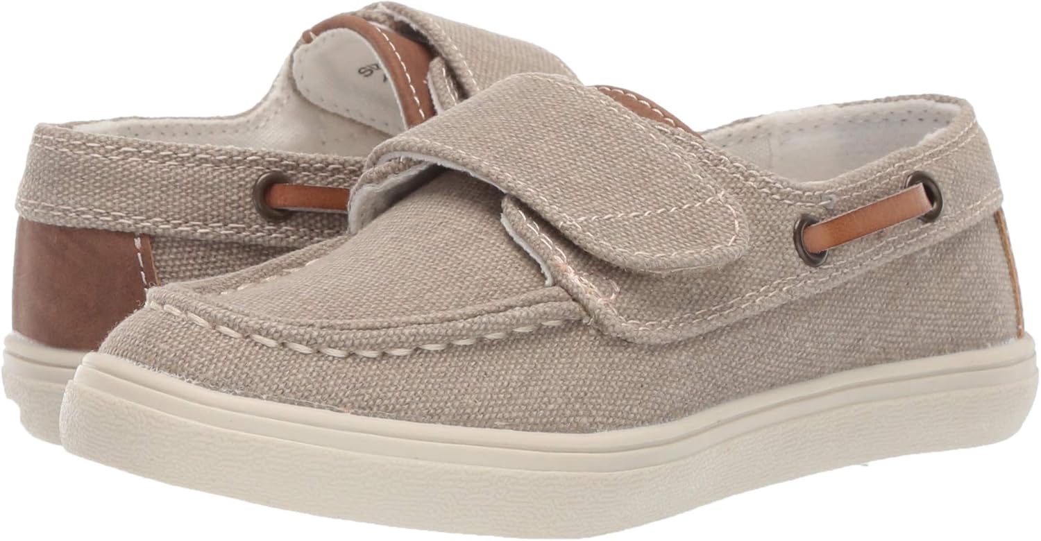 boys canvas boat shoes