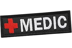 LEGEEON Medic EMS 1x3.5 Medical EMS Paramedic Morale Tactical Military Fastener Patch
