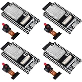Alinan 4pcs ESP32-WROVER Board ESP32 Development Board with Camera Wi-Fi Bluetooth for Programming Languages C Language, M MicroPython