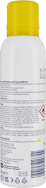 Dr. Scholl’s Fresh Step Antiperspirant Spray 96g - 24 Hour Odour Protection view 9