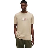 Tommy Hilfiger Men's Short Sleeve Cotton Crewneck Graphic T-Shirts with Script Logo, Also Available in Big and Tall