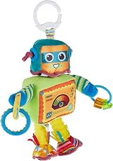 LAMAZE Rusty the Robot Clip On Pram Toy Sensory Baby Gift 0-6 Months view 2