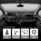 MaxEarn Internal Thermal Windshield Covers for VW T5 T6 3Pcs view 4