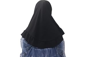 Modest Beauty Hijab Scarf Girls Kids Ruffle Lotus Leaf Hijabs Solid Color Head Scarfs for Baby