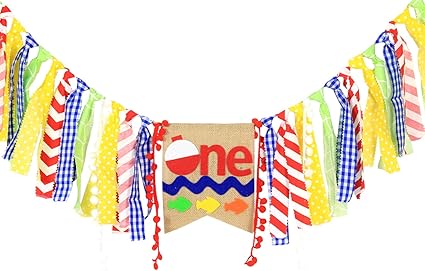 Amazon Com Waouh High Chair Banner For 1st Birthday First