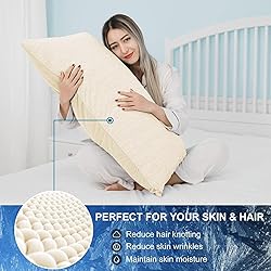 HOMFINE Cooling Pillow Cases Body Size - Double