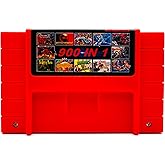 Retrotech Super 900 In 1 Cartridge For SNES Super Nintendo 16Bit Game Console - Red