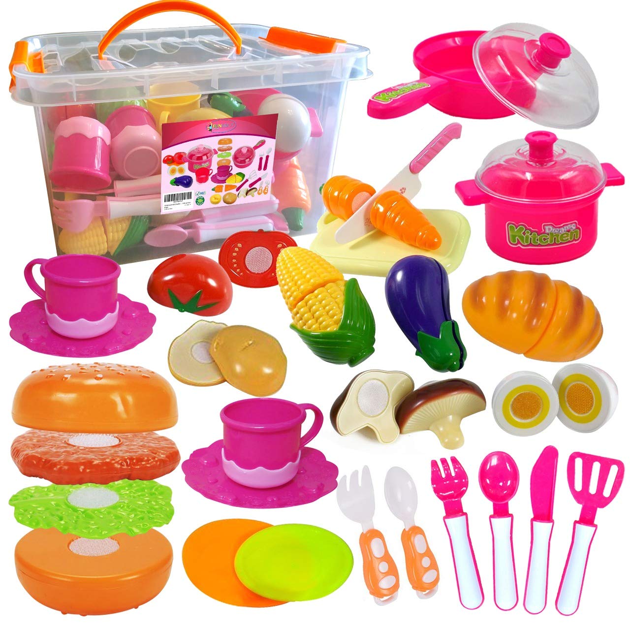 battat deluxe kitchen play set