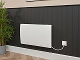 Adam Solis NDT-22B1 White Ceramic Core Electric Radiator 2000W Wall Mounted view 2