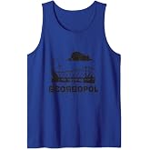 PUBG Erangel Landmark Georgopol Logo Tank Top
