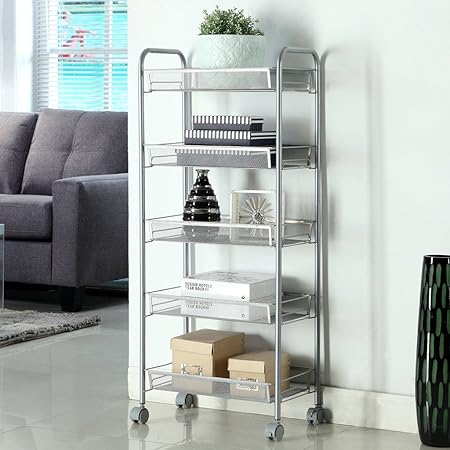 LITINGMEI Shelf Estantería Estante para Cocina Horno microondas ...