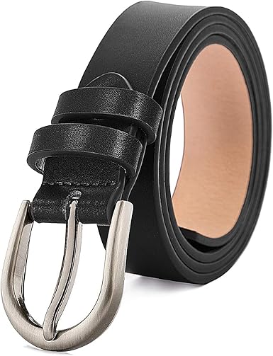soft leather waist belt