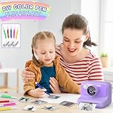 Hangrui Kids Camera Instant Print 2.4'' 1080P with 32GB Card 3 Rolls Paper view 7