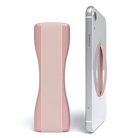 EAZY CASE Premium Smartphone Finger Halterung – Selbstklebender Handy Griff, Smartphonehalter, Selfie Handyhalter, Fingerhalt