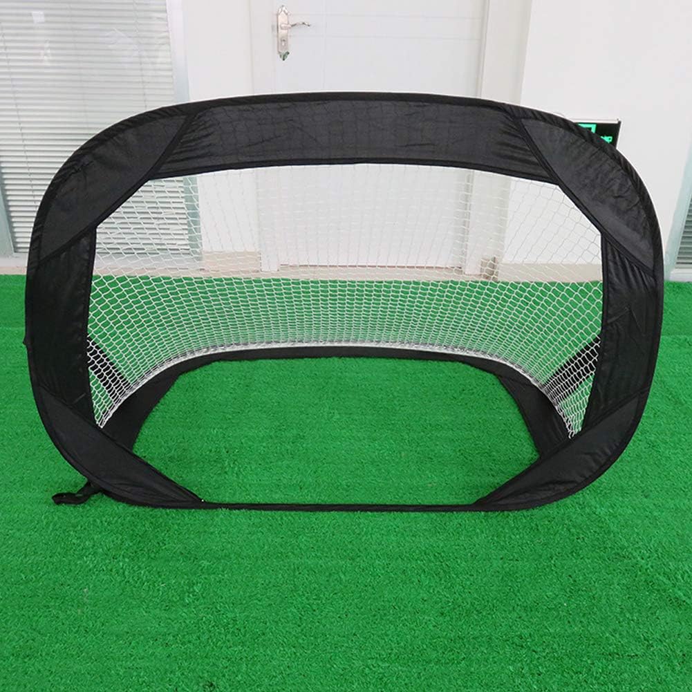 LJXiioo Pop-up Soccer Football Goals,Folding Children s Goals,Mini,Mobile,With Travel Bag(2pcs)