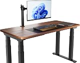 Amazon Basics Single Monitor Stand Height Adjustable Arm Mount Steel Black view 3