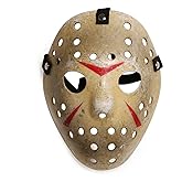 CASA CLAUSI Halloween Hockey Mask Cosplay Costume Prop Accessories for Kids | Lightweight Breathable Mini-Size Horror Prop for Halloween Party Dress Up