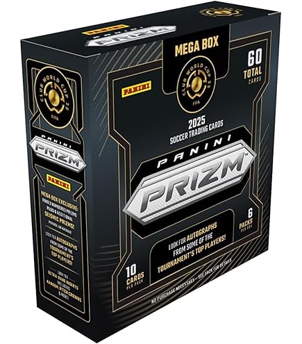 Amazon.com: 2025 Panini Prizm Club World Cup Soccer Blaster Box