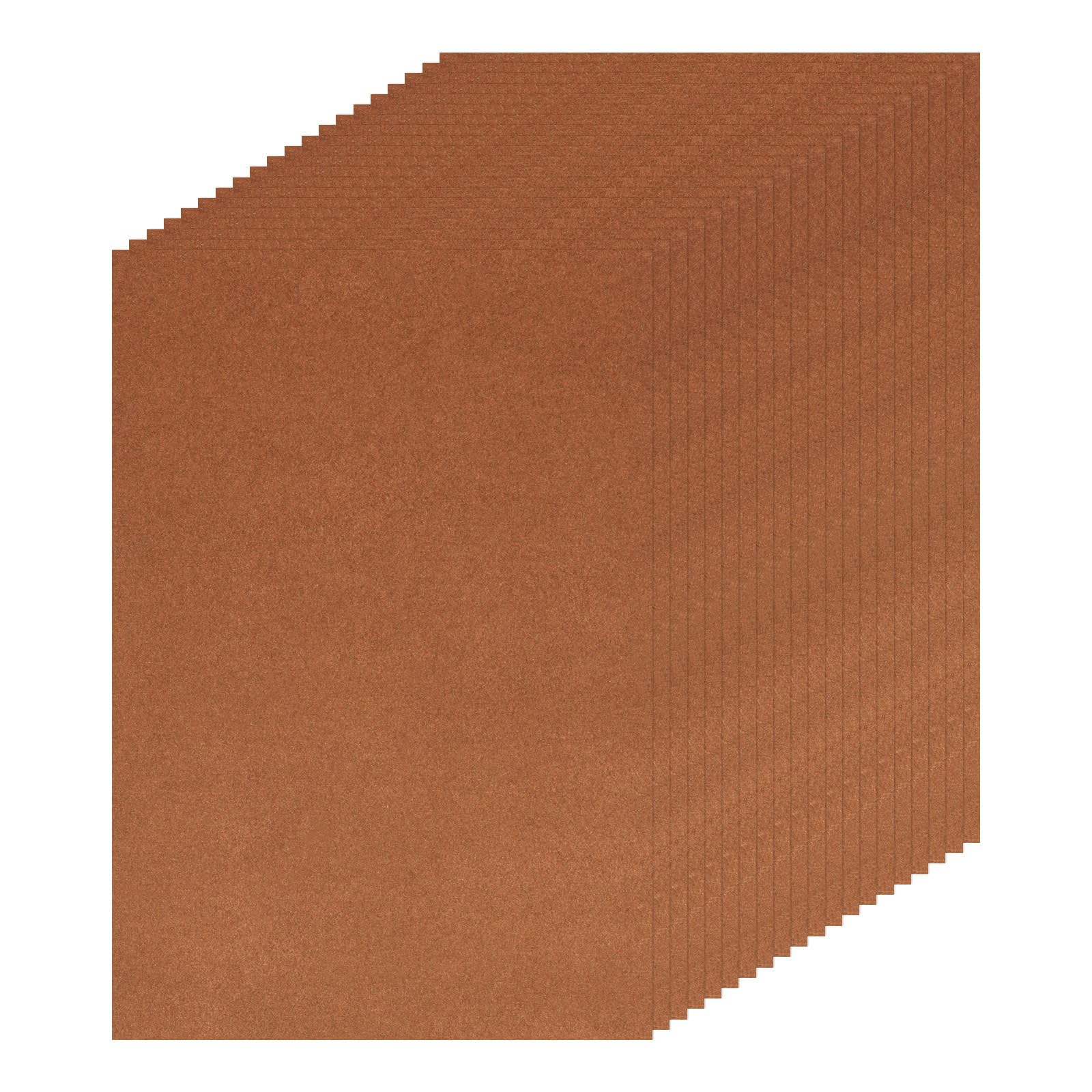 DMiotech 20 Pack Brown Sanded Pastel Papers, 10 x 15 Inch, 160GSM Art Cardstock Papers for Artists Crayons Charcoal DIY Crafts