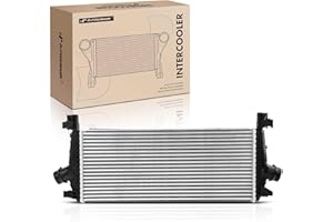 A-Premium Front Turbo Intercooler Compatible with Chevrolet Cruze 2011-2015 L4 1.4L Turbocharged, Automatic Transmission