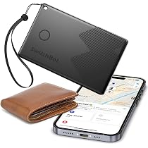 SwitchBot Slim Wallet Tracker Card (2.5mm) – Works with Apple Find