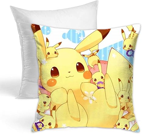 Amazon ポケモン 7 Jpeg 抗菌防臭 洗いやすい スパンコール枕 枕芯を含む 全幅のプリント ポリエステル材質抱き枕 変形しにくく ボールが起きない 輸出品質 多場面に適しています 抱き枕サイズ45 X 45cm 抱き枕 オンライン通販
