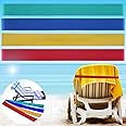 Beach Towel Bands (4 Pack), Beach Chair, Pool Chairs & Cruise Ship Essentials, The Better Towel Chair Clips Towel Holder Beach Towel Clips(4 Mix)