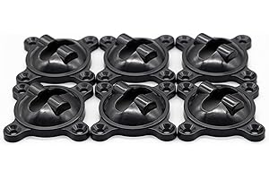 Bendy3D Solutions The Original Tonal Accessory Mount for a DIY Tonal Shelf - Tonal Accessory Storage - Includes Tonal Clips/Mounts/Hooks, Screws, Instructions - Shelf NOT Included