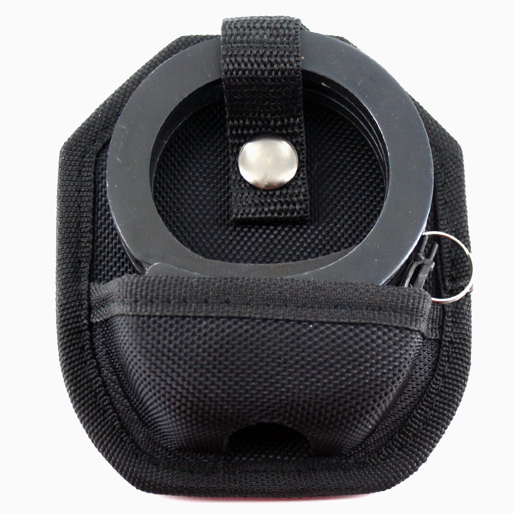 Ace Martial Arts Supply Heavy Duty Handcuffs and Keys (BlackHinge ACE