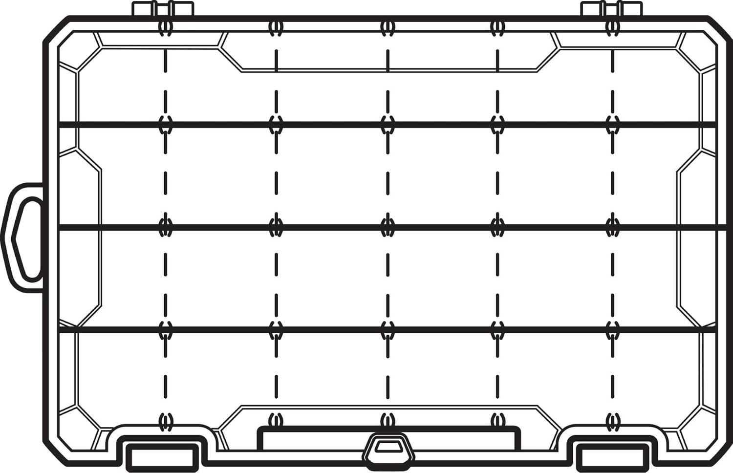 Flambeau Outdoors 4007 Tuff Tainer - 24 Compartments (Includes (12) Zerust dividers): Industrial & Scientific
