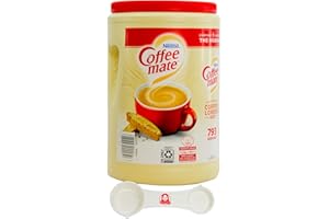 Nestlé Coffee-mate Creamer Non Dairy Powdered, Original Flavor - 56 oz & a Sophley Measuring Spoon