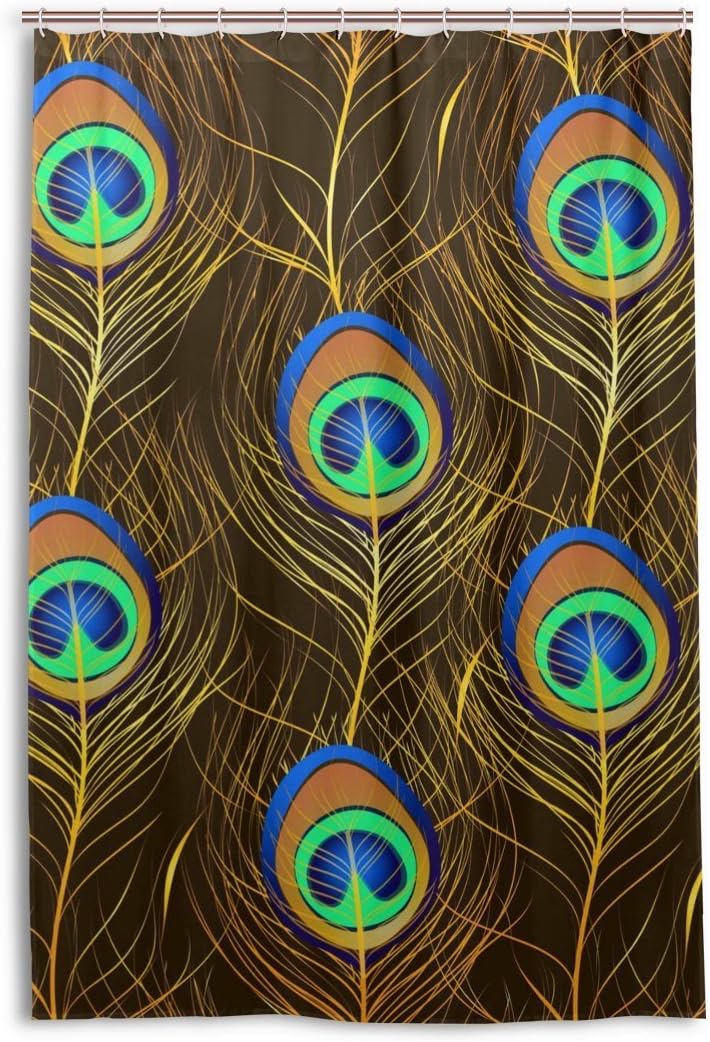 Lighthouse Waterproof Fabric Polyester Bathroom Shower Curtain 48"(w) x 72"(h)