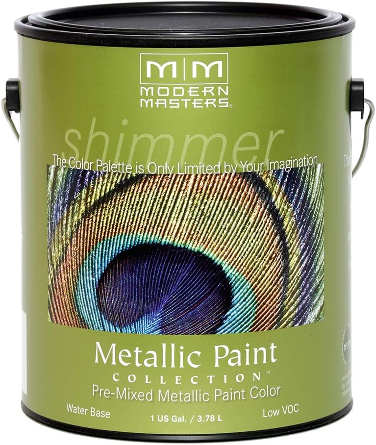 Modern Masters ME703GAL Collection Metallic Paint, Gallon, Satin Camel