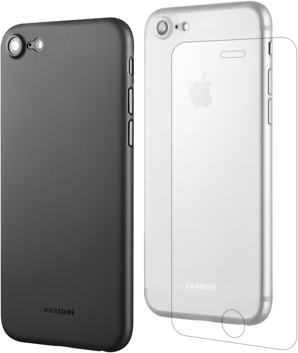 iPhone 7 Case, Veatool [2-Pack] [Ultra thin Series 0.4mm] Perfect Slim Fit Cover for iPhone 7