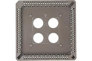 HUABAN 5PCS IC Socket Adapter PLCC84 84 Pin Through Hole Mounting DIP PLCC Converter