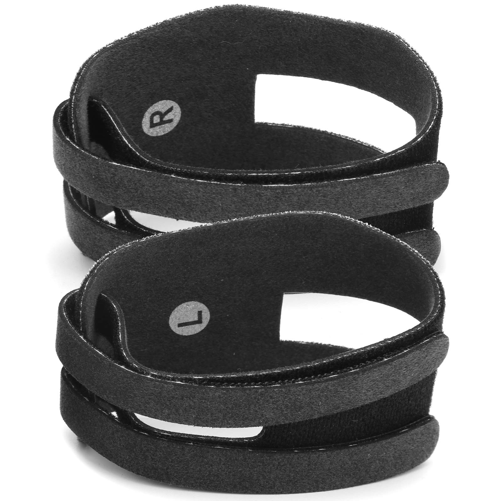 Wrist Brace for TFCC Tears, 2PCS Black Adjustable Wrist Wrap Compression Compression Strap Ulnar Nerve Bandage Support for Weight Bearing Strain, Exercise, Triangular Fibrocartilage Injuries