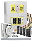 50 Amp Generator Transfer Switch Kit with Automatic