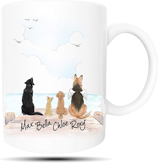 personalized dog mom mug