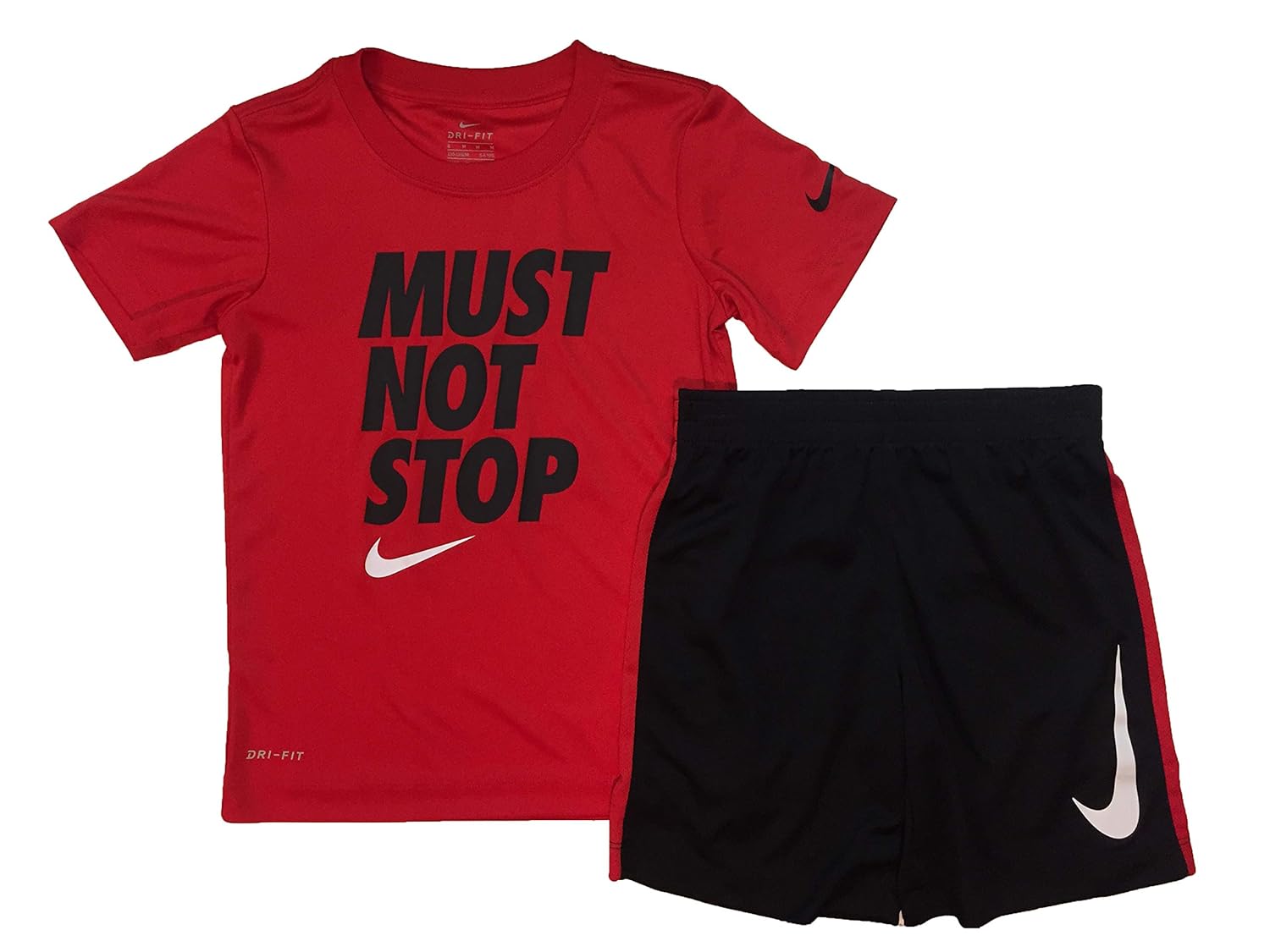 baby boy nike t shirt and shorts
