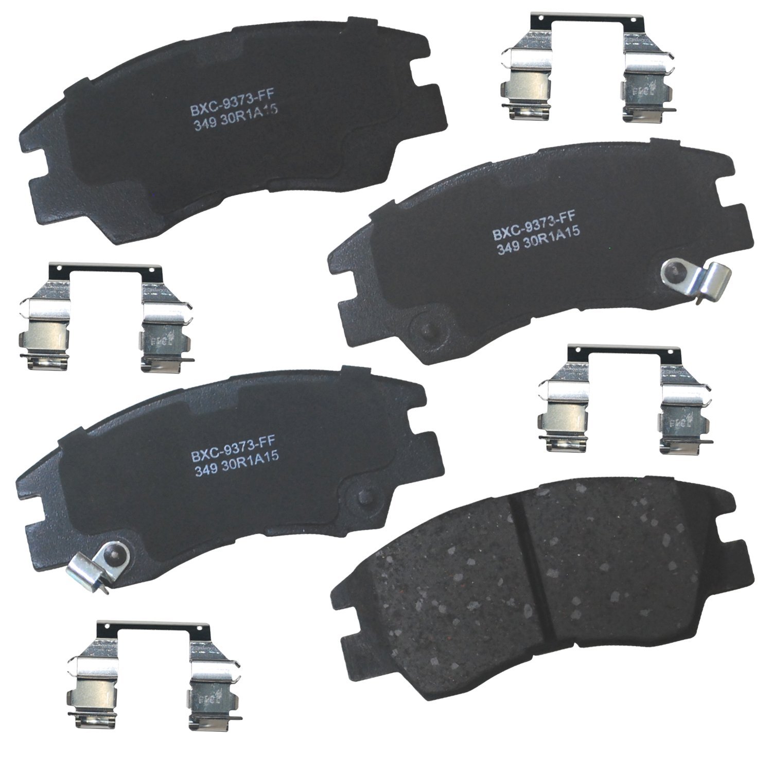 Bendix Premium SBC349 Ceramic Front Brake Pads for Dodge Raider 1989-1988, Ram 50 1993-1987, Van 1000 2009-2008, Mitsubishi Mighty Max 1996-1987, Montero 1991-1988, Van 1990-1987 Image Bendix Premium SBC349 Ceramic Front Brake Pads for Dodge Raider 1989-1988, Ram 50 1993-1987, Van 1000 2009-2008, Mitsubishi Mighty Max 1996-1987, Montero 1991-1988, Van 1990-1987 Image