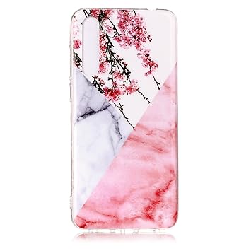 Lomogo Huawei P20 Pro Case Soft Silicon Case Shockproof Anti-Scratch Marble Case Cover for Huawei P20Pro - LOYHU20961 L5