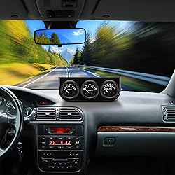 BREADEEP 52mm 3 in 1 Car Auto Gauge Kit